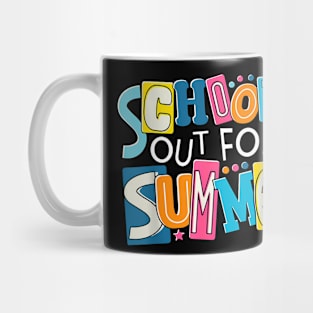 Last Day Of School Teacher Boys Girls Schools Out For Summer Mug